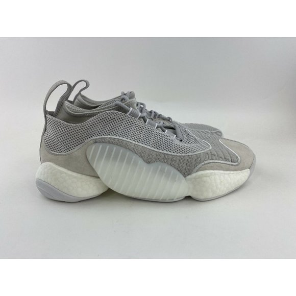 Adidas Crazy BYW 2 White Grey Men's Sneakers Shoes Boost Gray NO SHOE BOX - Picture 4 of 10